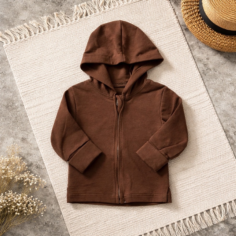 Hanes Kids Brown Hoodie
